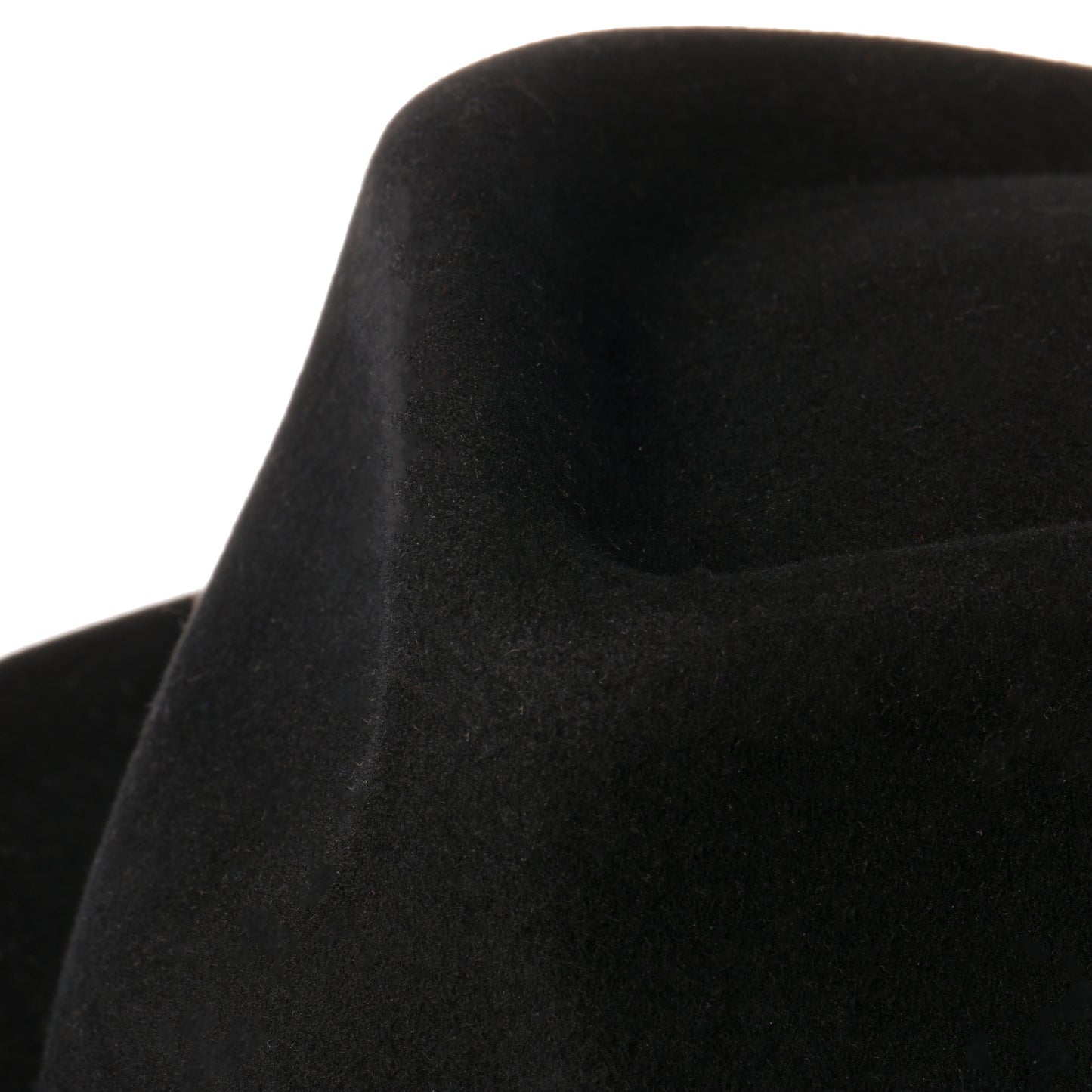 Stetson Wool Cashmere Fedora - mit Kaschmir - Knautschbar / Wasserfest - Schwarz