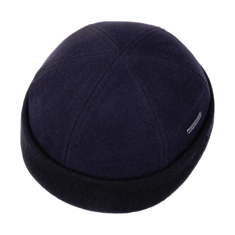 Stetson Docker Cap Sparr Wolle Kaschmir - 21 - Dunkelblau