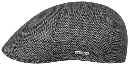 Stetson Texas Wool-Mix Duck Cap - 331 - Hellgrau