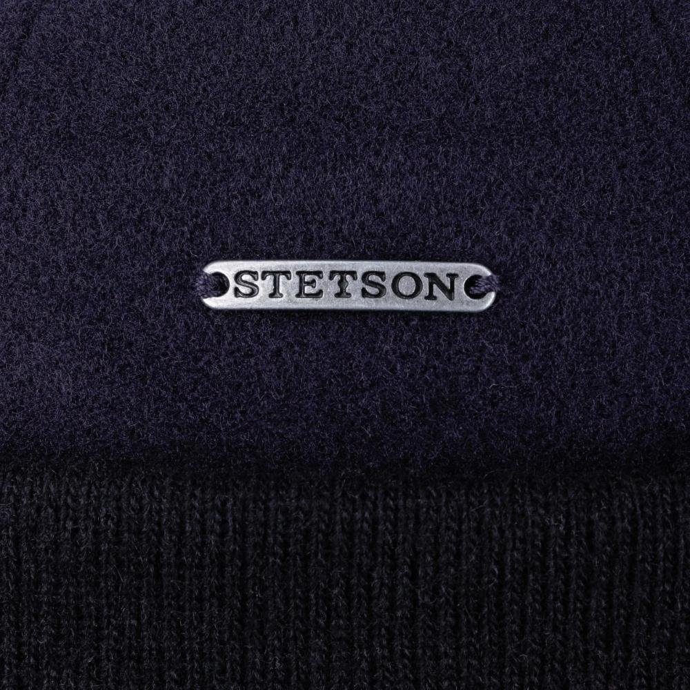 Stetson Docker Cap Sparr Wolle Kaschmir - 21 - Dunkelblau
