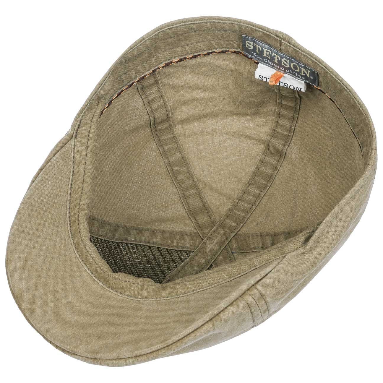 Stetson Texas Organic Duck Cap  - Nachhaltig - Cap aus 100% organischer Baumwolle - Khaki