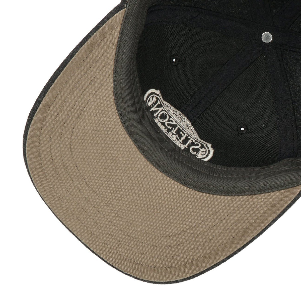 Stetson Baseball Cap Wool - Grau