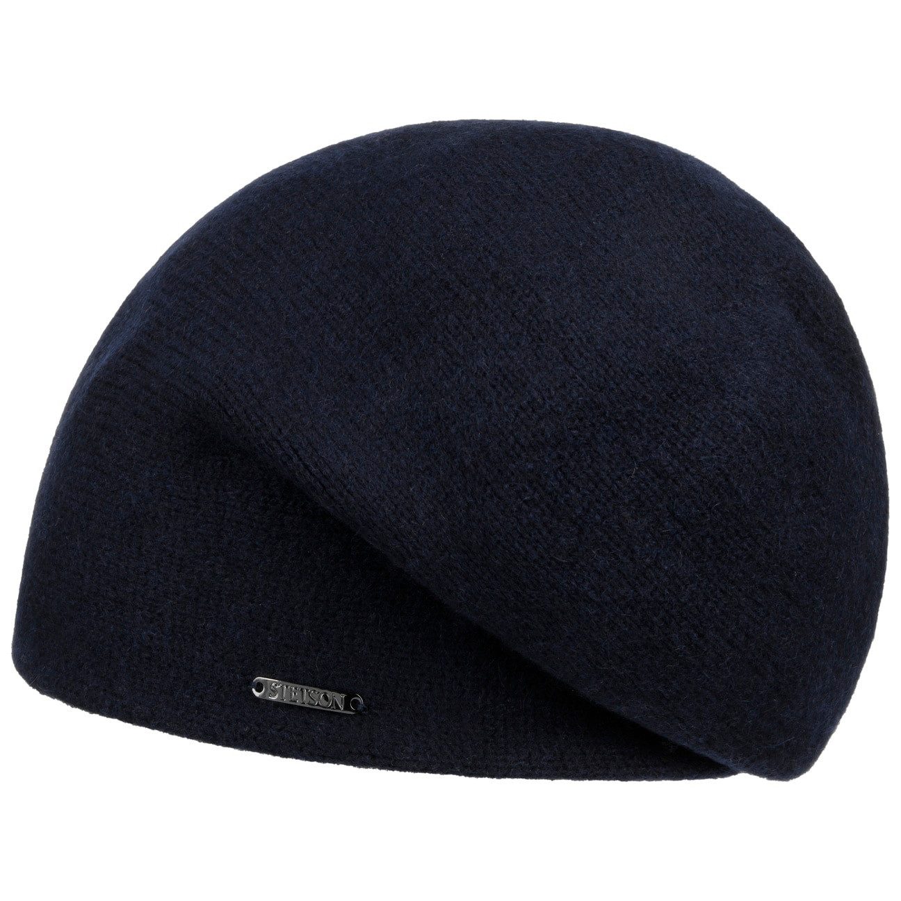 STETSON SHIRLEY Kaschmir Oversize Beanie Dunkelblau