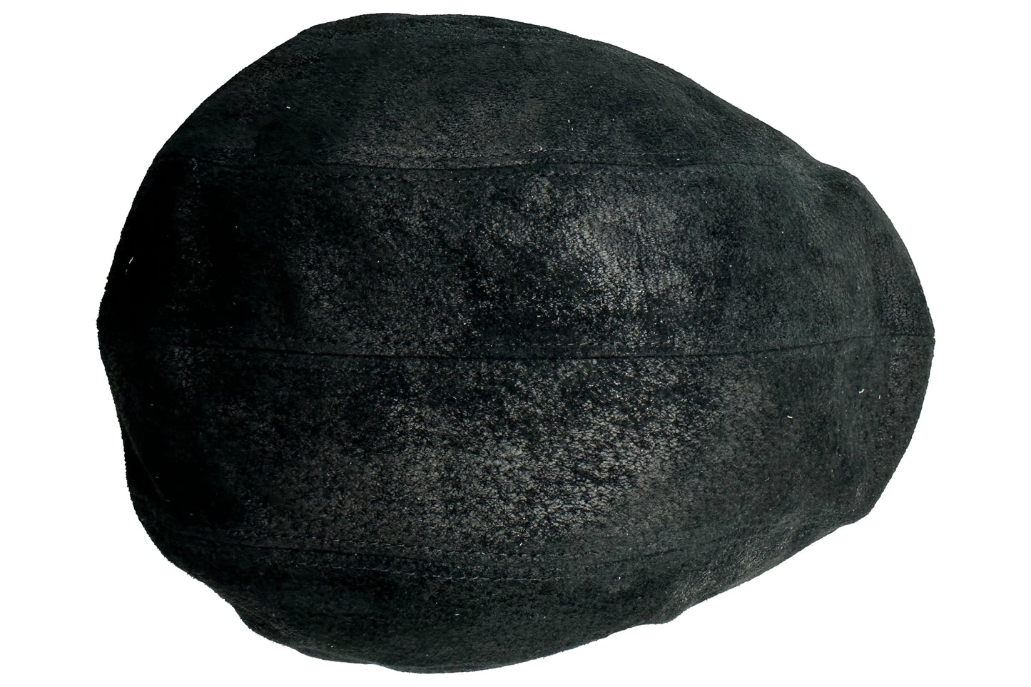 Fiebig Leder Flatcap - Schiebermütze - Pigskin - Schwarz