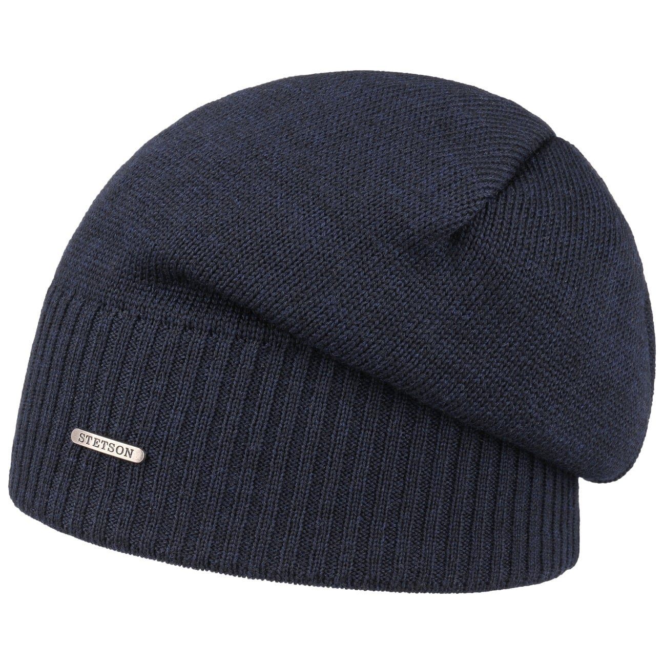 Stetson Merino Wool Oversized Beanie - in verschiedenen Farben
