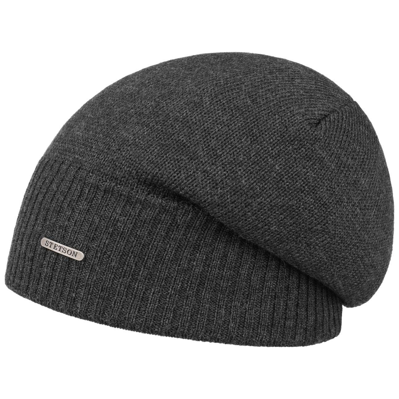 Stetson Merino Wool Oversized Beanie - in verschiedenen Farben