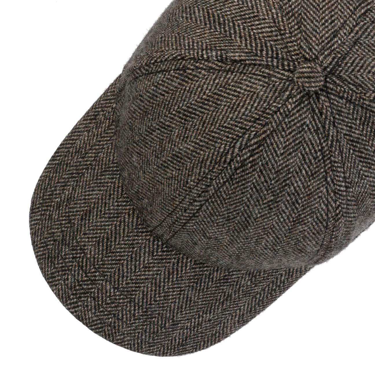 Stetson Plano Woolrich Basecap - hinten geschlossen - 333 - Schwarz/Braun