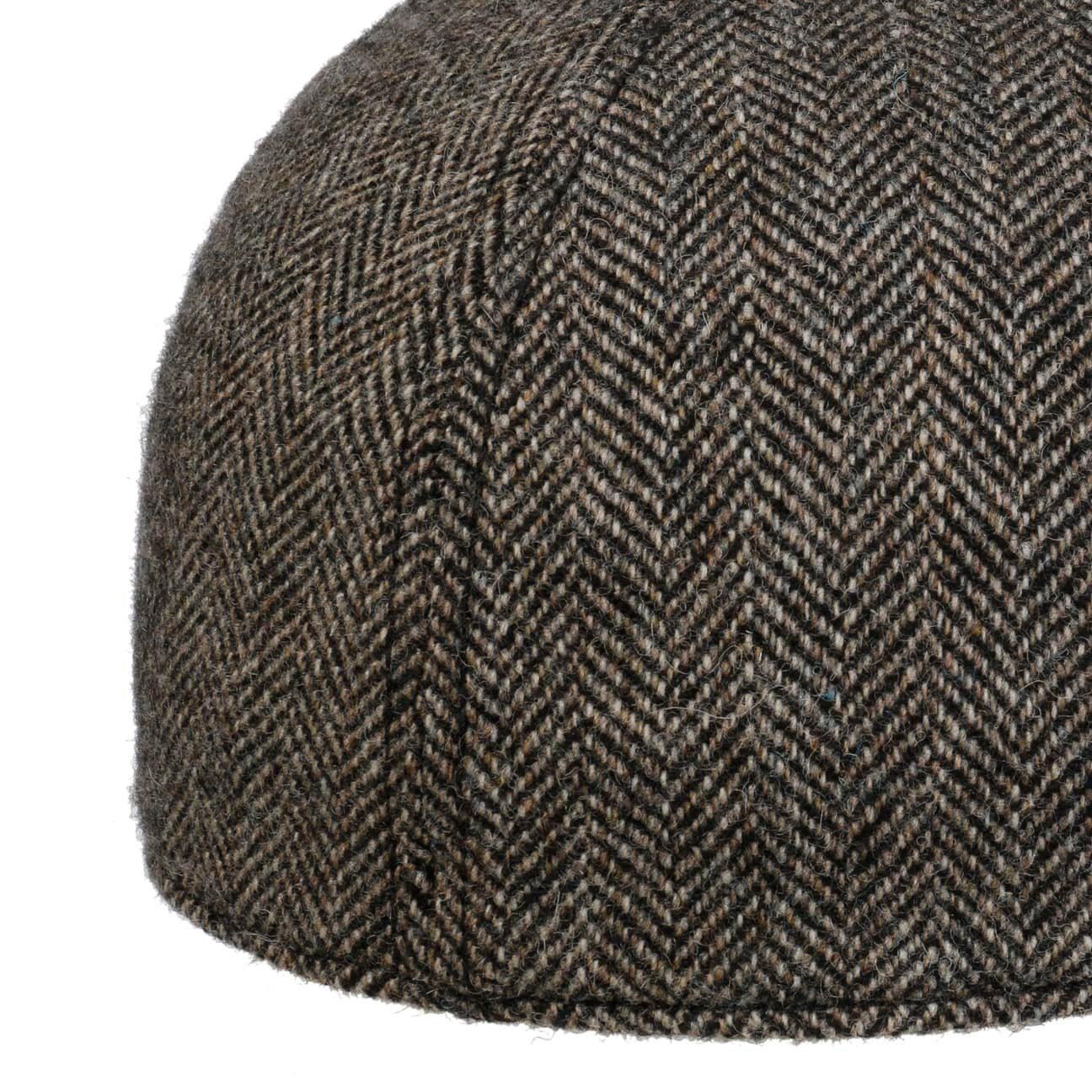 Stetson Plano Woolrich Basecap - hinten geschlossen - 333 - Schwarz/Braun