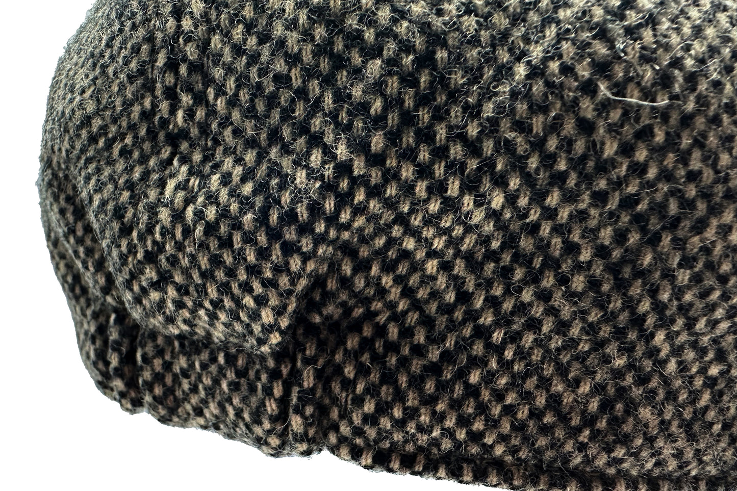 Fiebig 6-Panel Flatcap -  Gatsby - Donegal-Muster - Braun