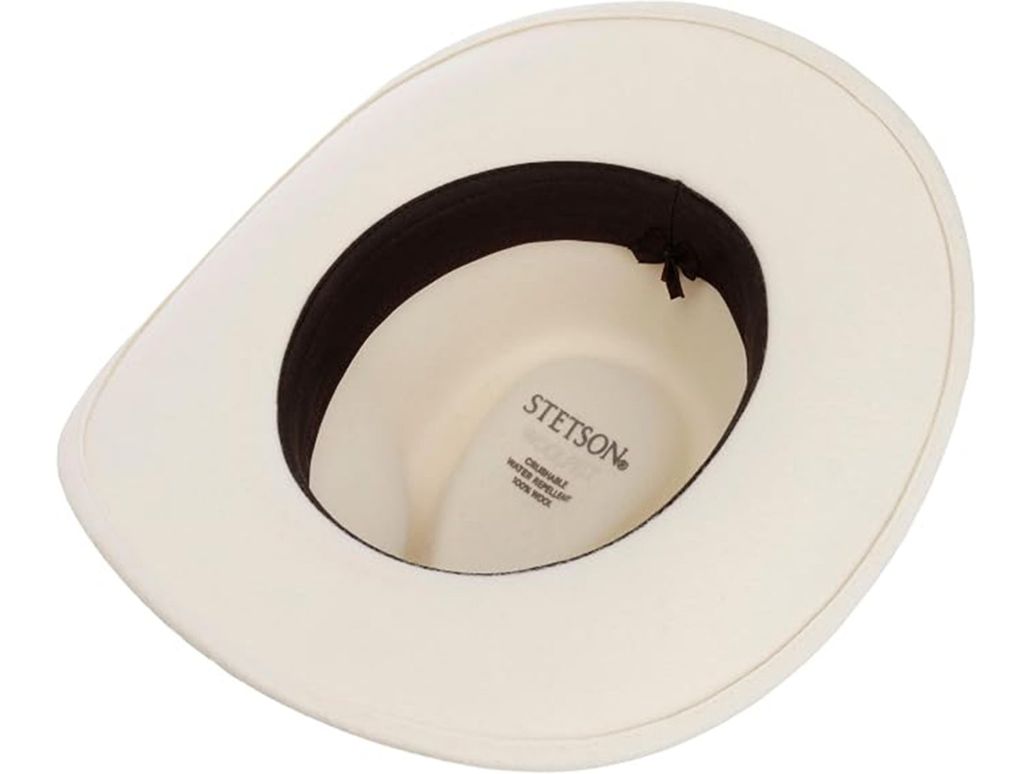 Stetson Western Woolfelt Kadoka Traveller - Wollfilzhut - Knautschbar / Wasserfest - Cremweiß