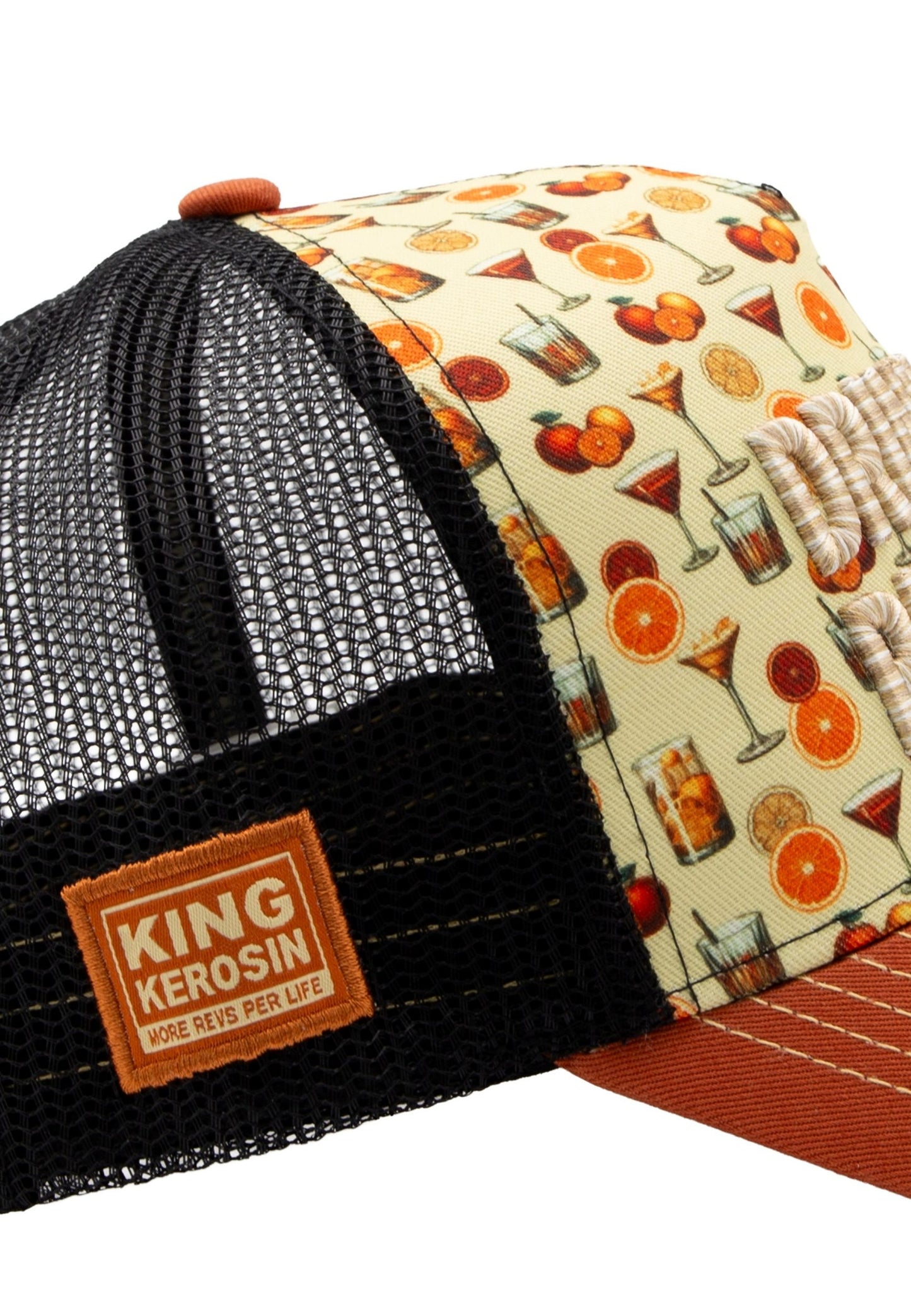 King Kerosin Trucker Cap "Drink Hard Party Hard"