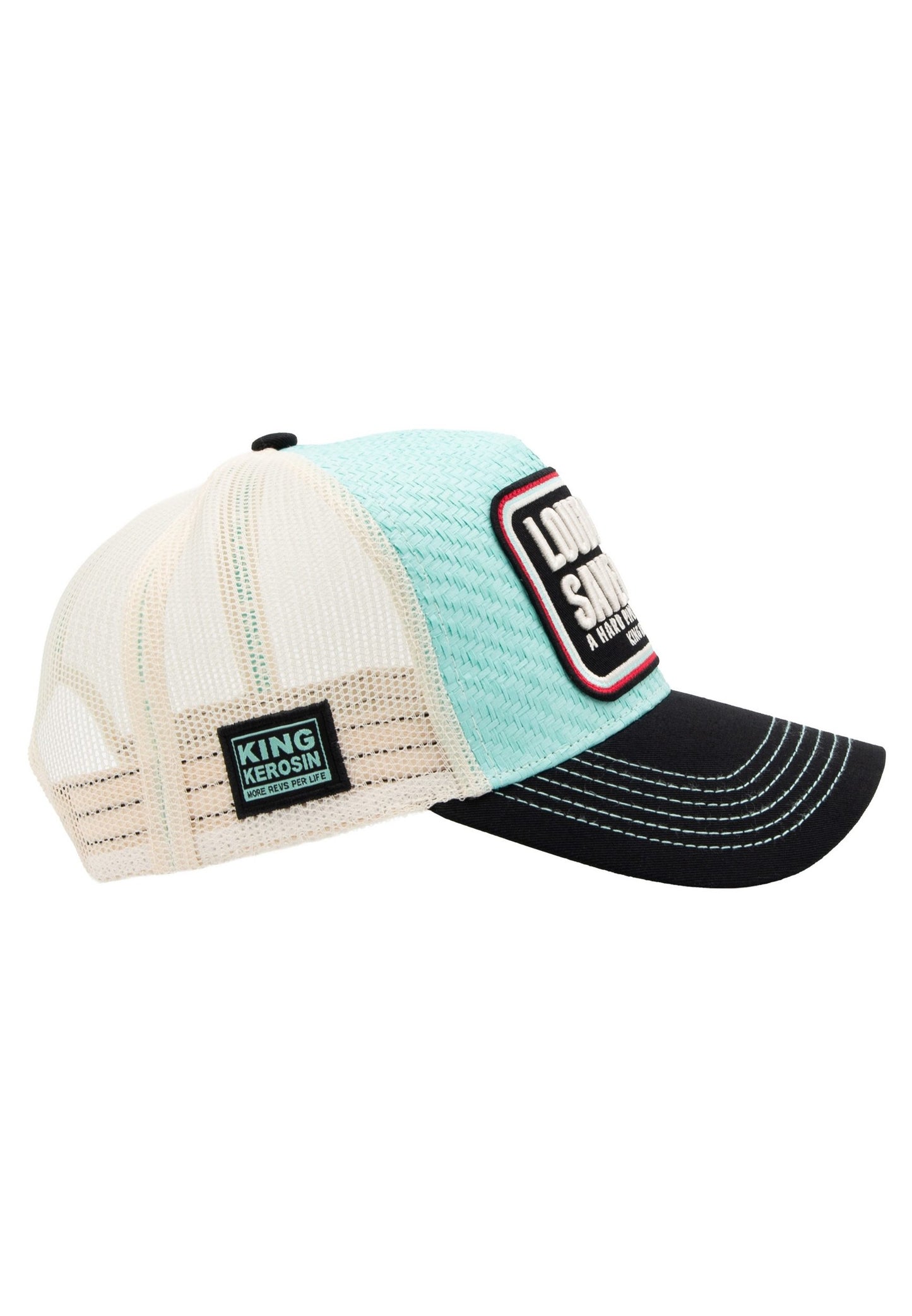 King Kerosin Trucker Cap "Loud Pipes Save Lives"