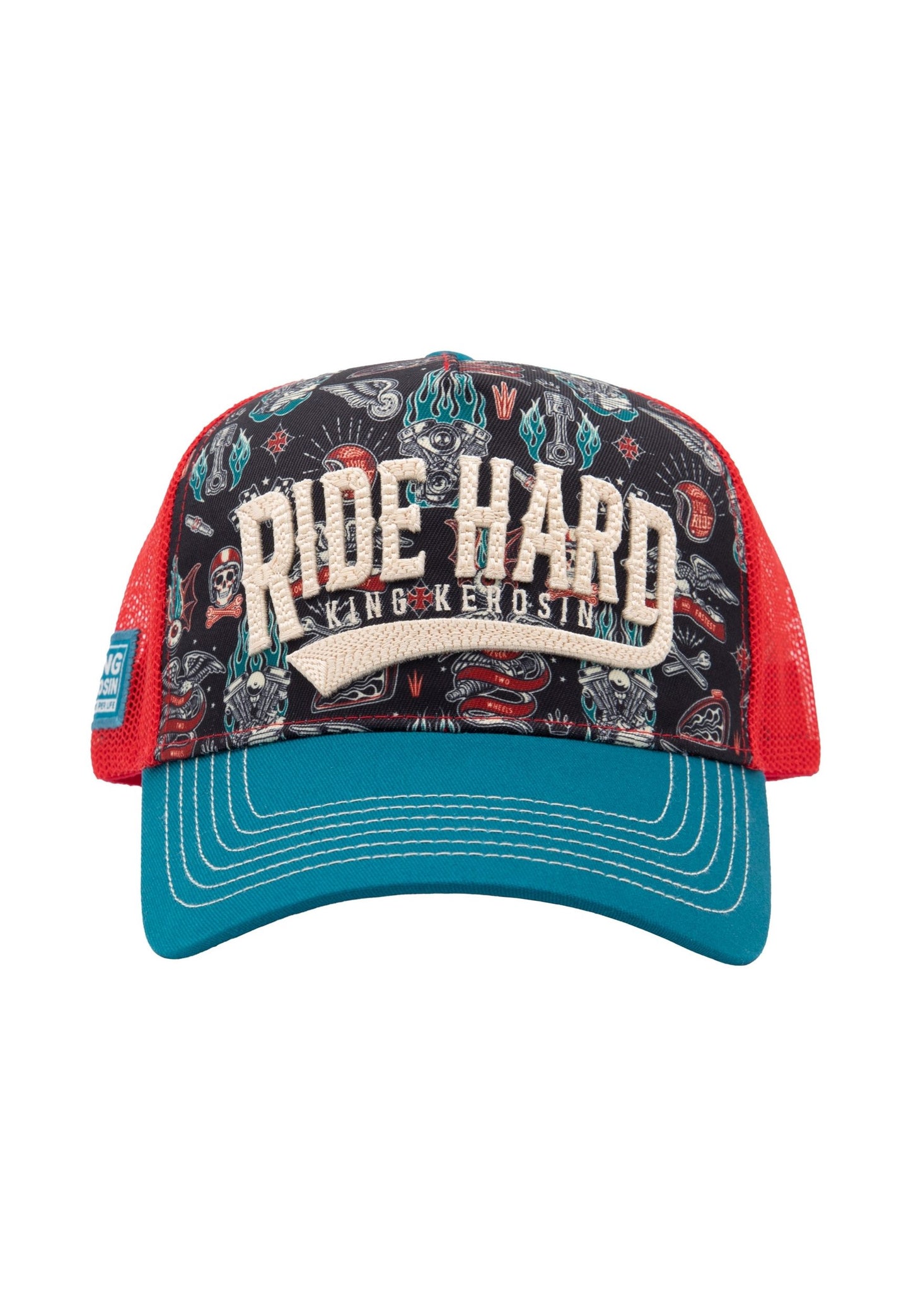 King Kerosin Trucker Cap "Ride Hard"