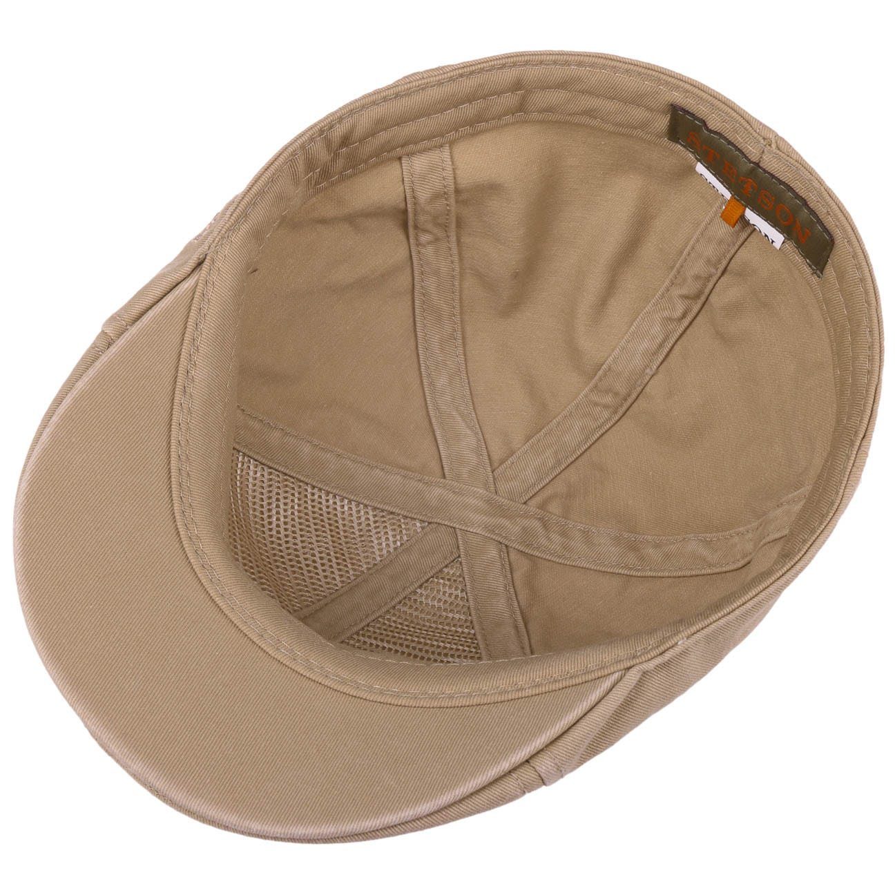 Stetson Texas Cotton - Duck Cap aus 100% Baumwolle - 41 - Beige