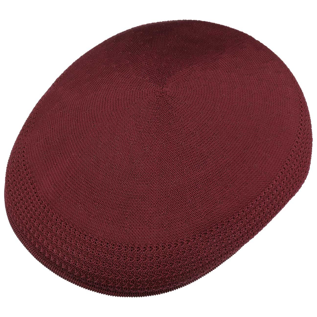 Kangol 504 Tropic Ventair Flatcap Schiebermütze - Burgundy - Bordeaux