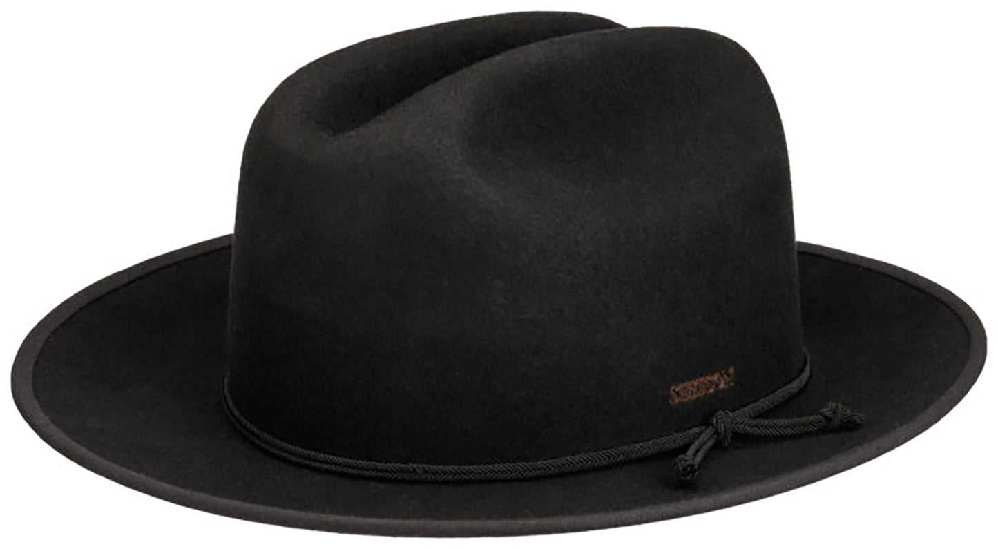 Stetson Cattleman Western Woolfelt Traveller - Wollfilzhut - Wasserfest - Schwarz