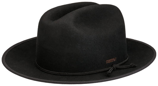 Stetson Cattleman Western Woolfelt Traveller - Wollfilzhut - Wasserfest - Schwarz