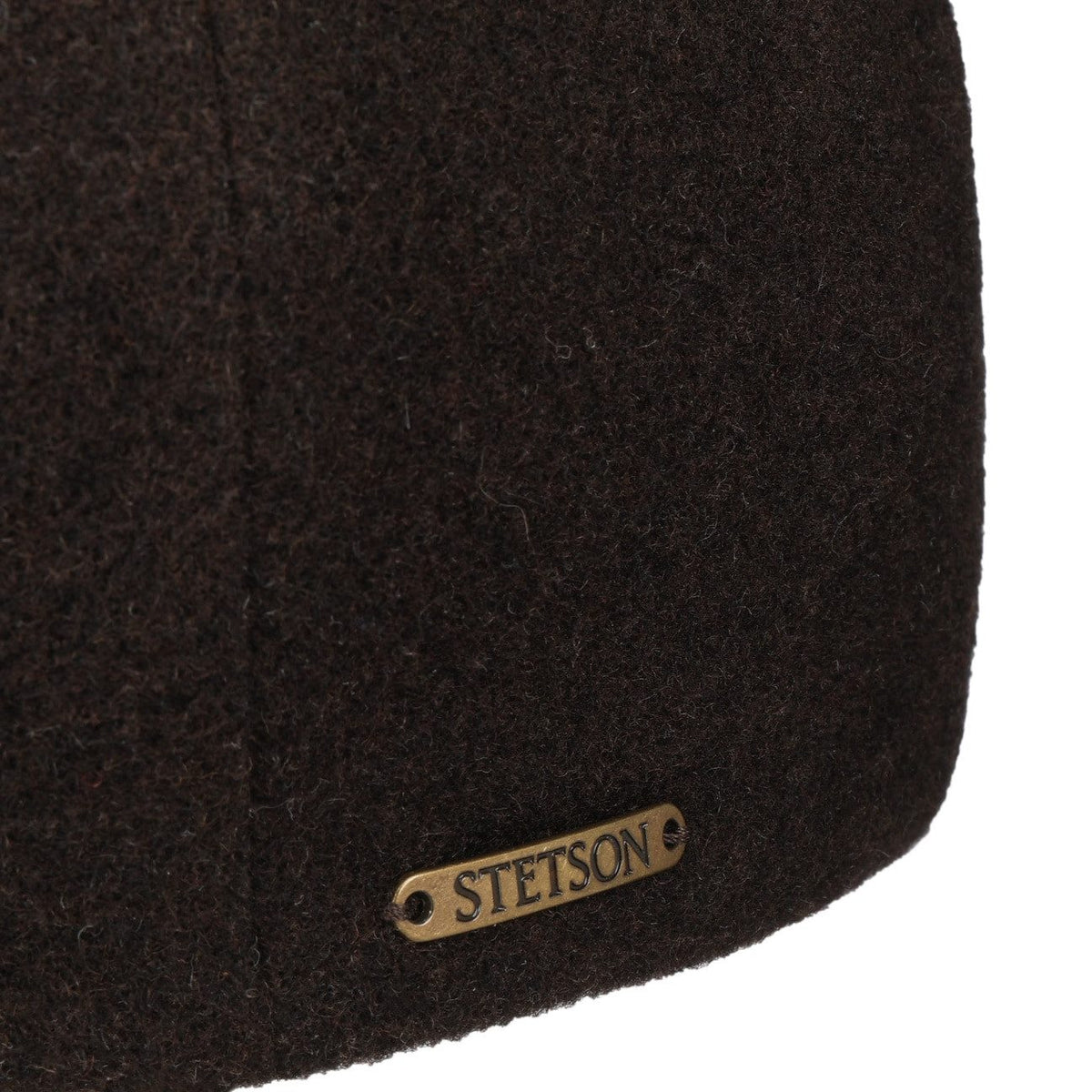 Stetson Kent Wool Driver Cap - mit Ohrenklappen - Cap aus  Wolle / Kaschmir - 63 - Dunkelbraun
