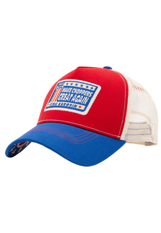 King Kerosin Trucker Cap "Make choppers great again"