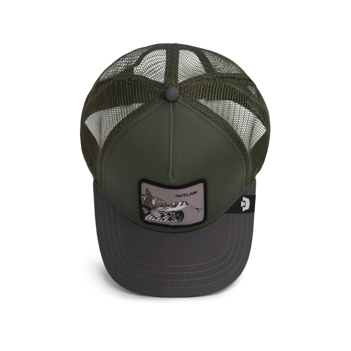 Goorin Bros. Trucker Cap - Outlaw Snake Oliv