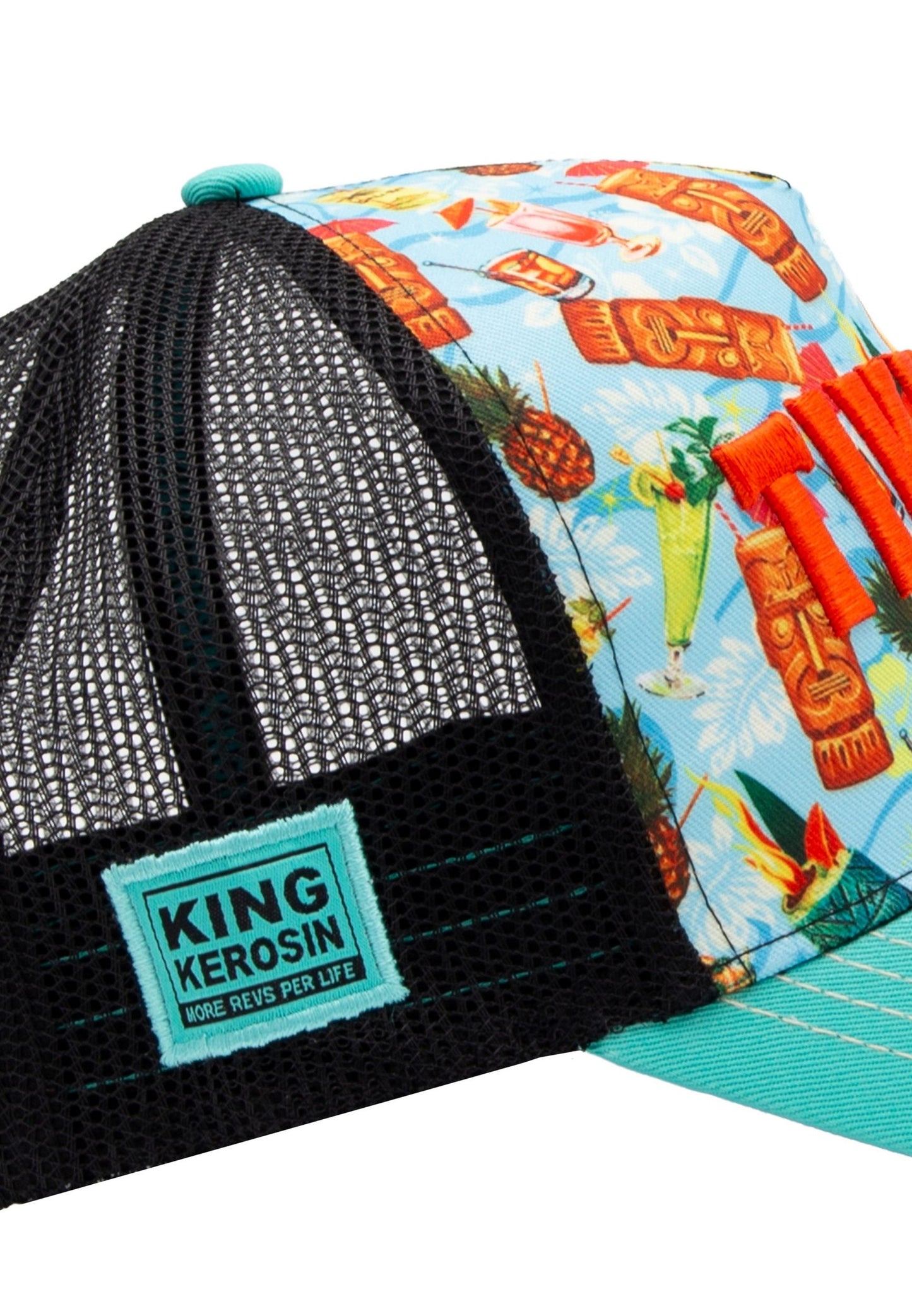 King Kerosin Trucker Cap "Tiki Bar Honolulu"