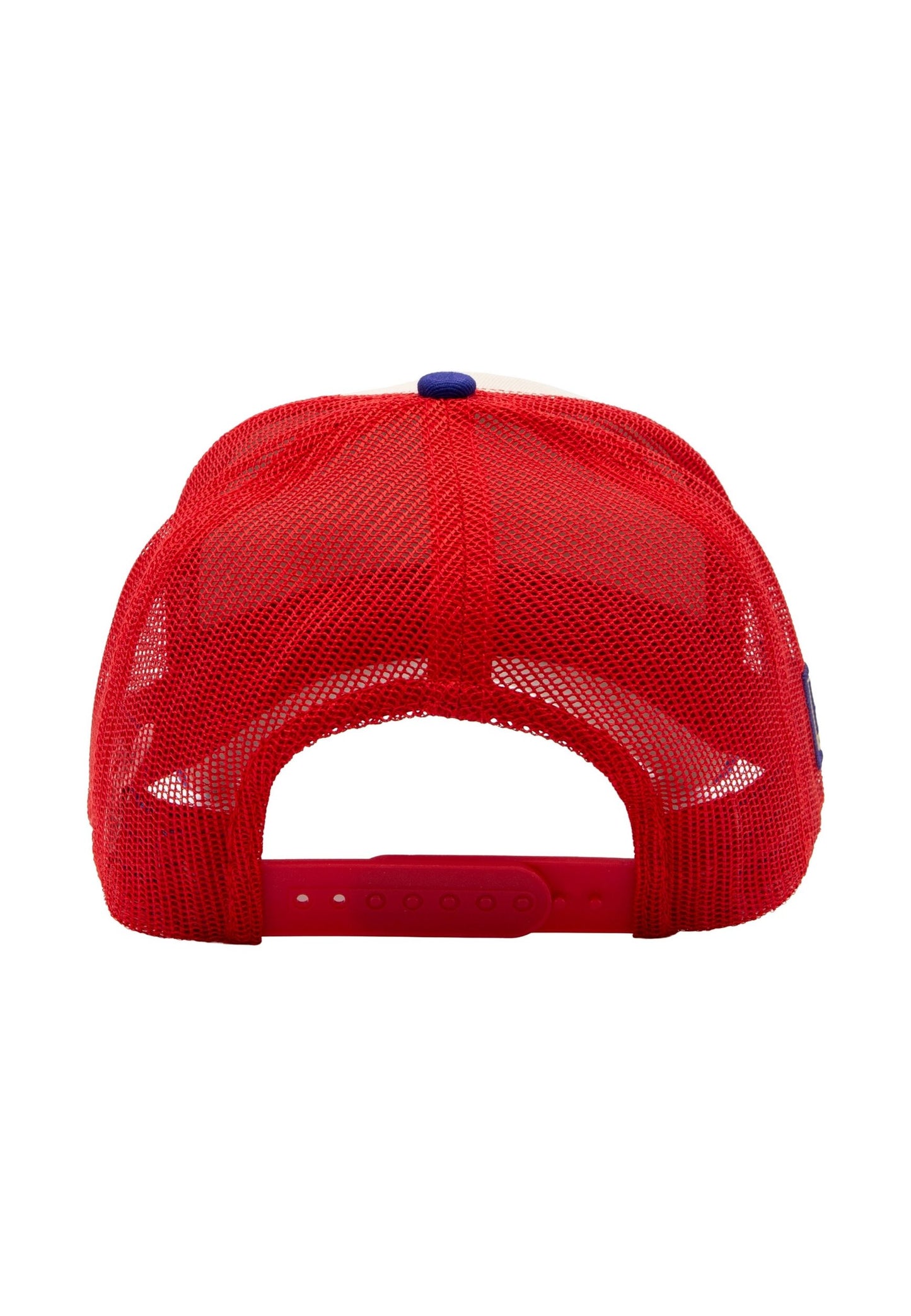 King Kerosin Trucker Cap "Never Fuck a Fucker" - Blau Rot