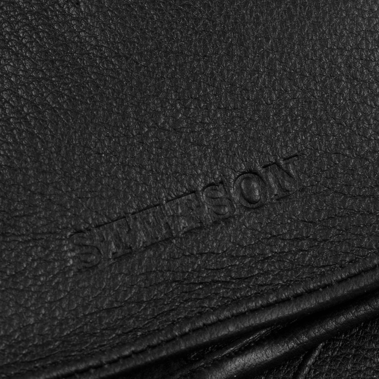 Stetson Leder-Handschuhe mit Futter - Ziegenleder - Schwarz