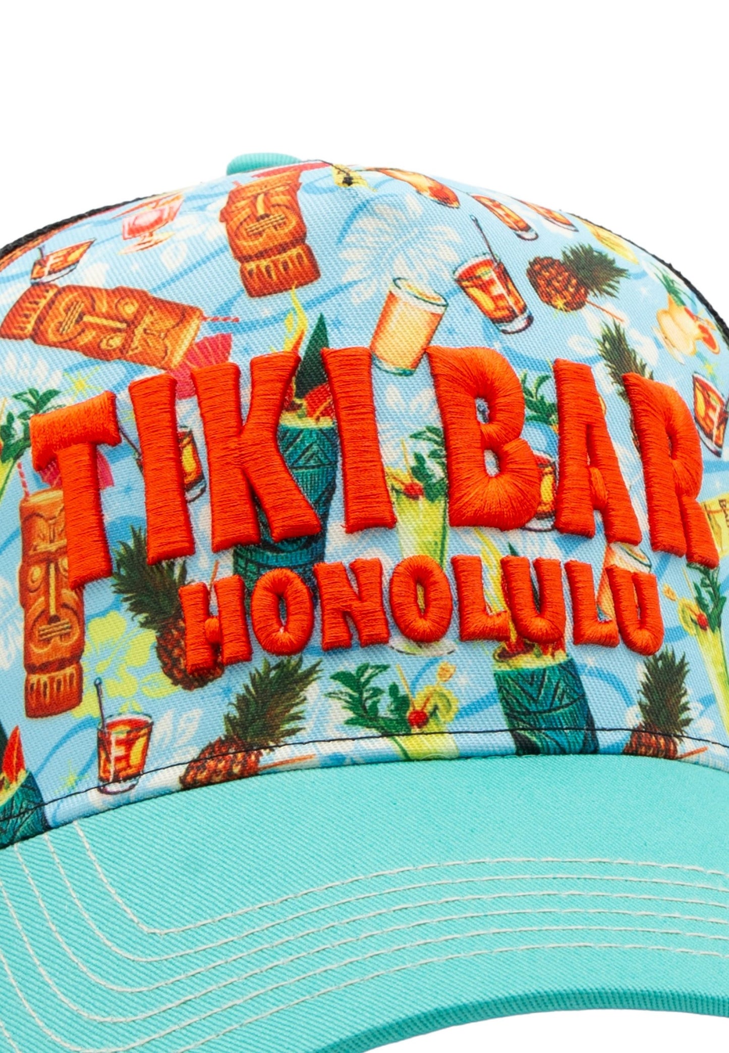 King Kerosin Trucker Cap "Tiki Bar Honolulu"