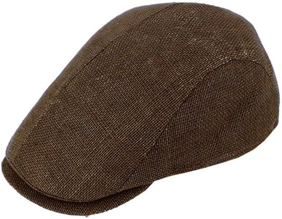 Fiebig Jute Flatcap - Braun