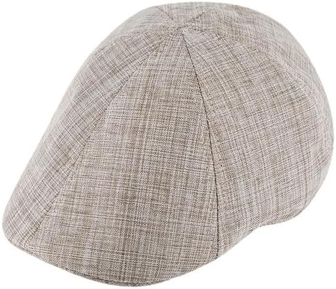 Fiebig 6-Panel Flatcap - Melange - Taupe