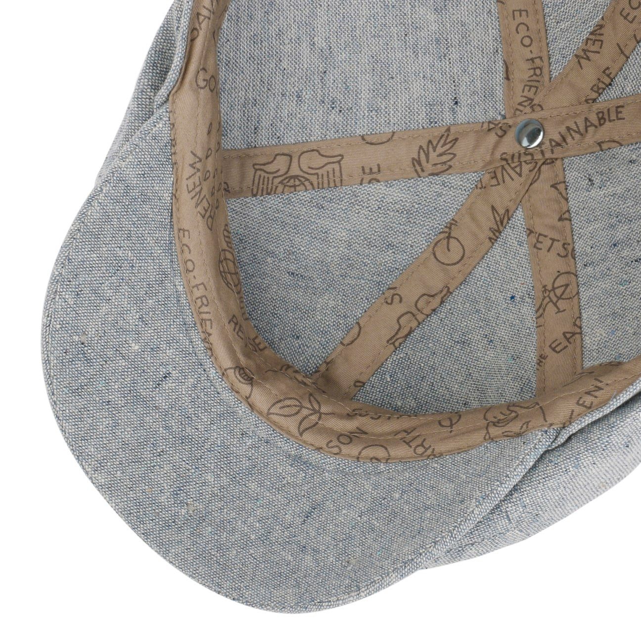 Stetson 6-Panel Brooklin Cotton Sustainable - 20 - Hellblau