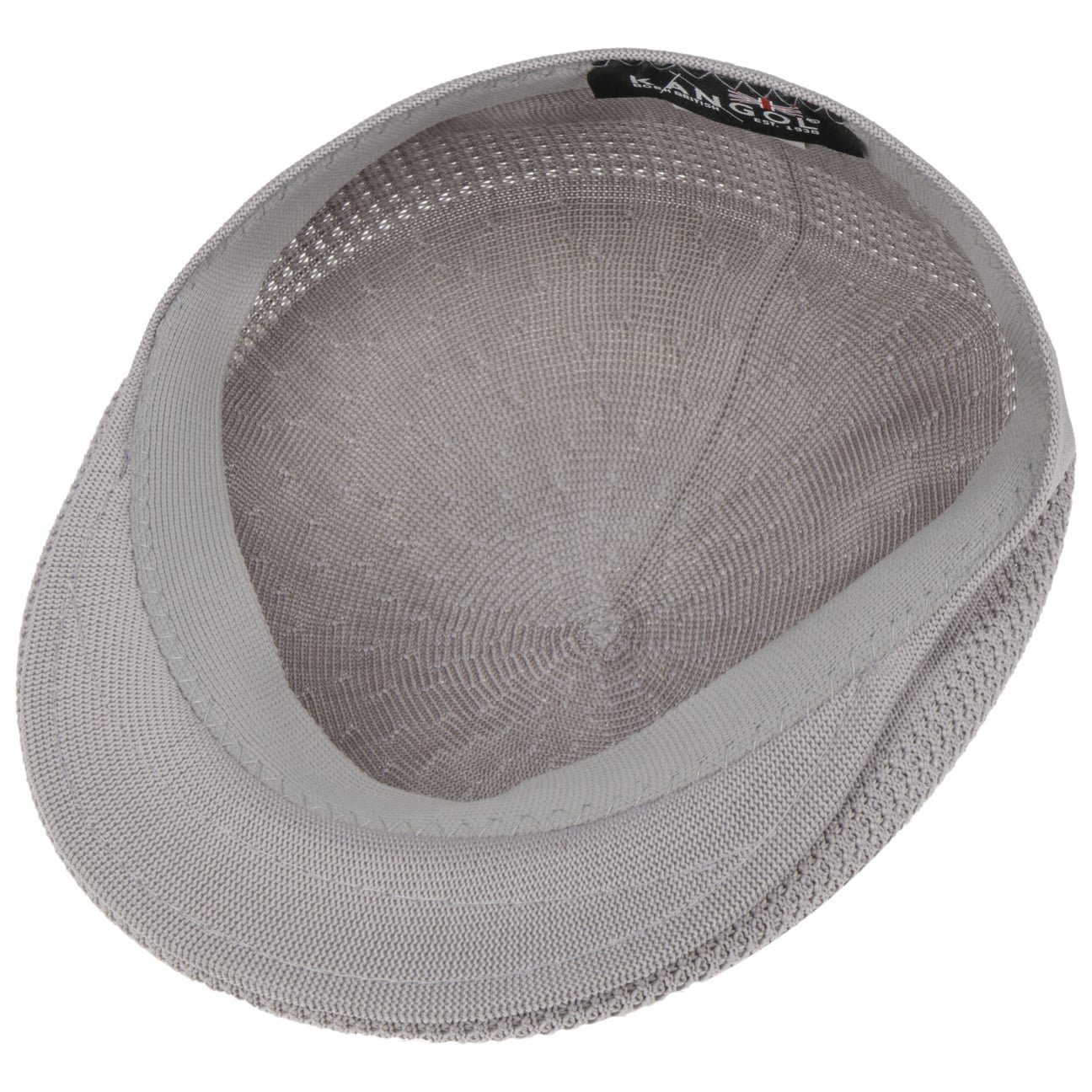 Kangol 504 Tropic Ventair Flatcap Schiebermütze - Grey - Hellgrau