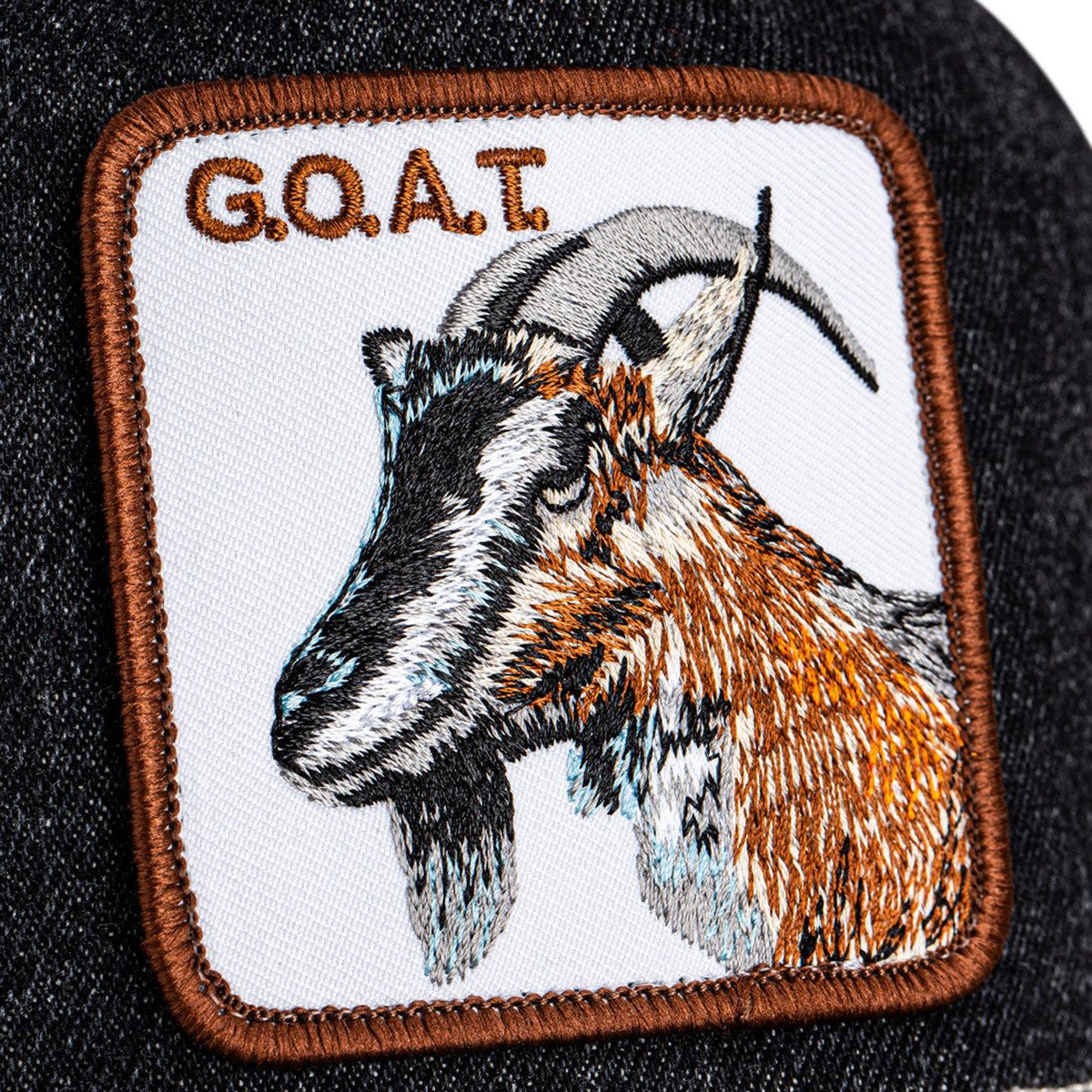 Goorin Bros. Trucker Cap - The Goat Dark Denim