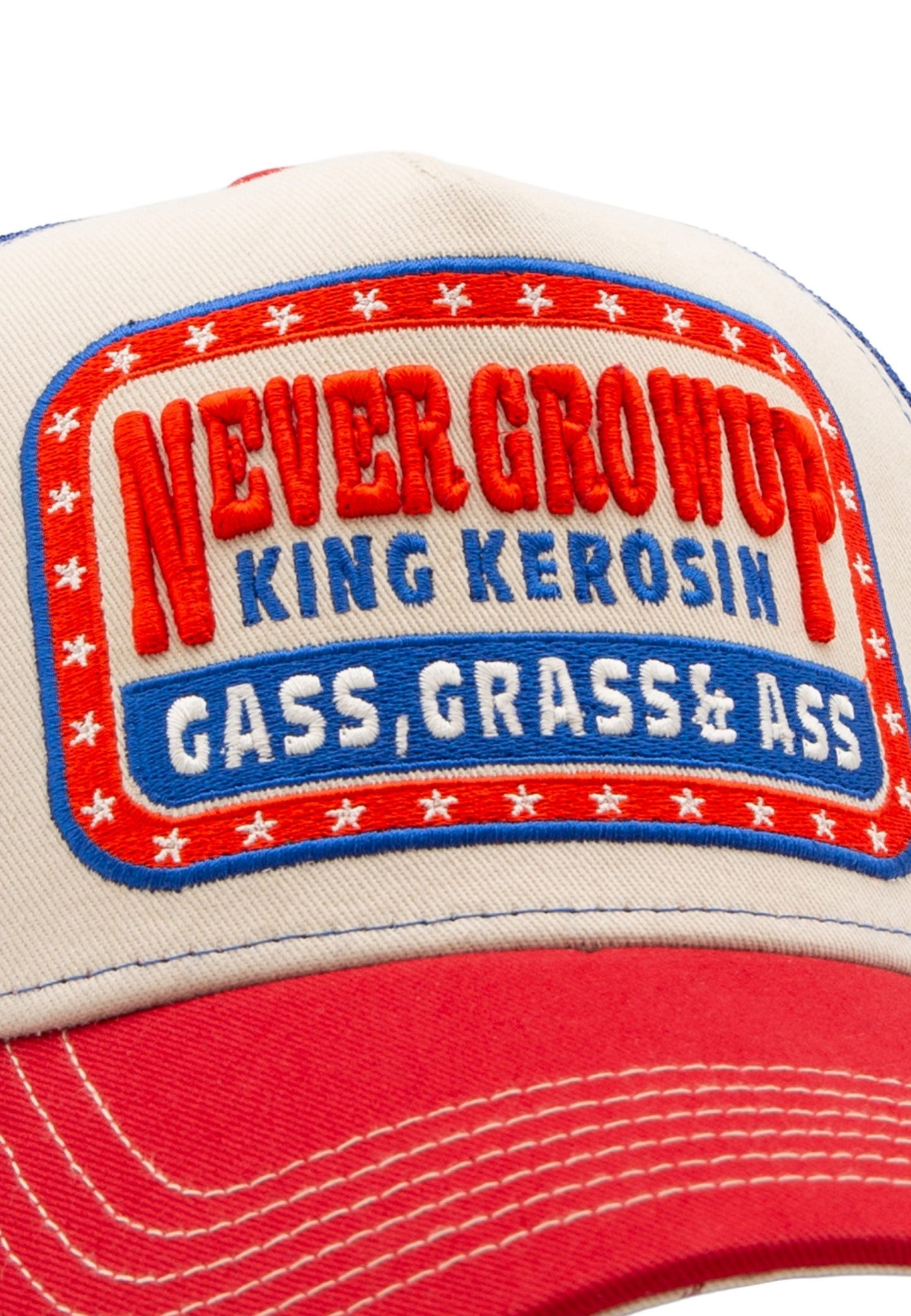 King Kerosin Trucker Cap "Never Grow Up"
