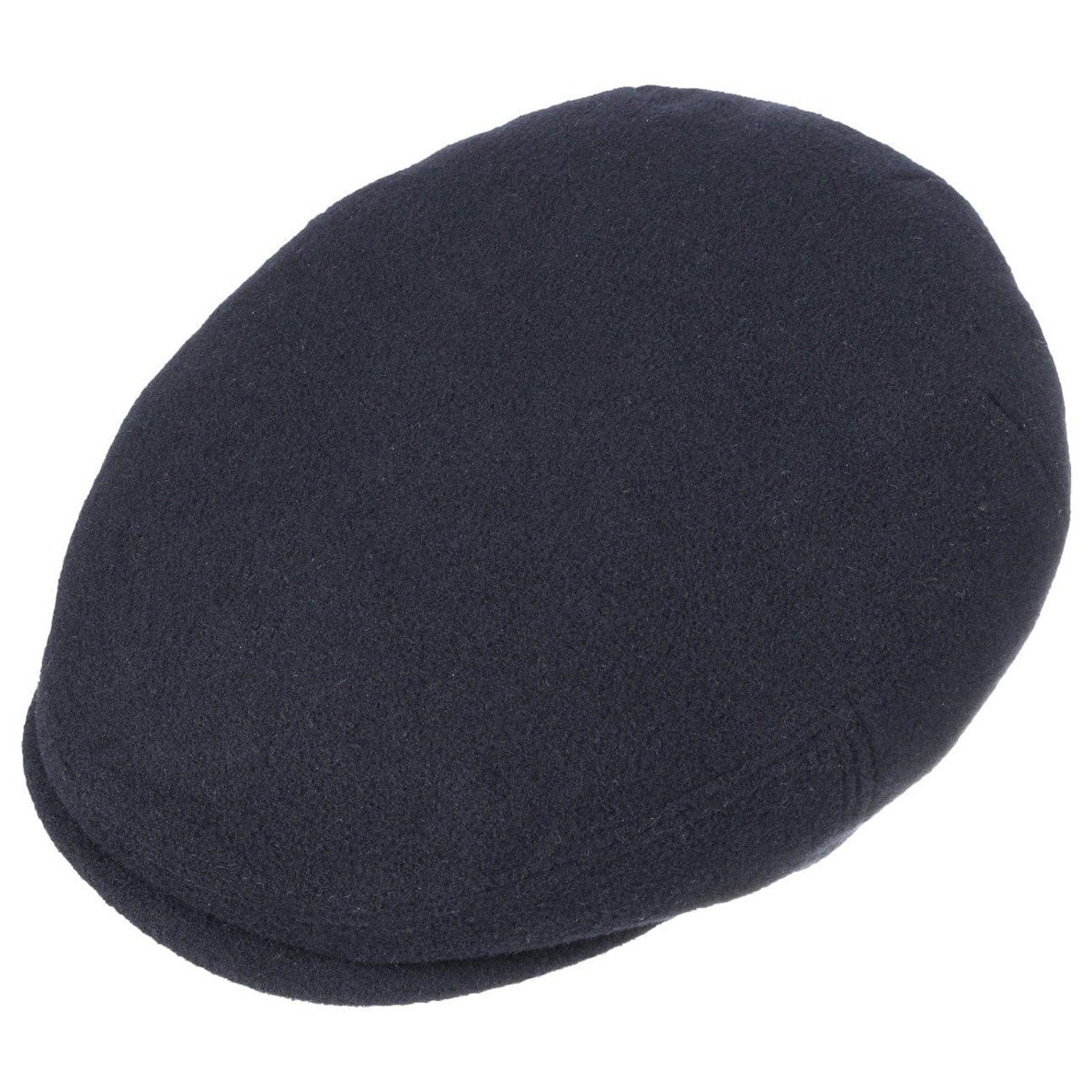 Stetson Kent Wool Driver Cap - mit Ohrenklappen - Cap aus  Wolle / Kaschmir - 21 - Dunkelblau