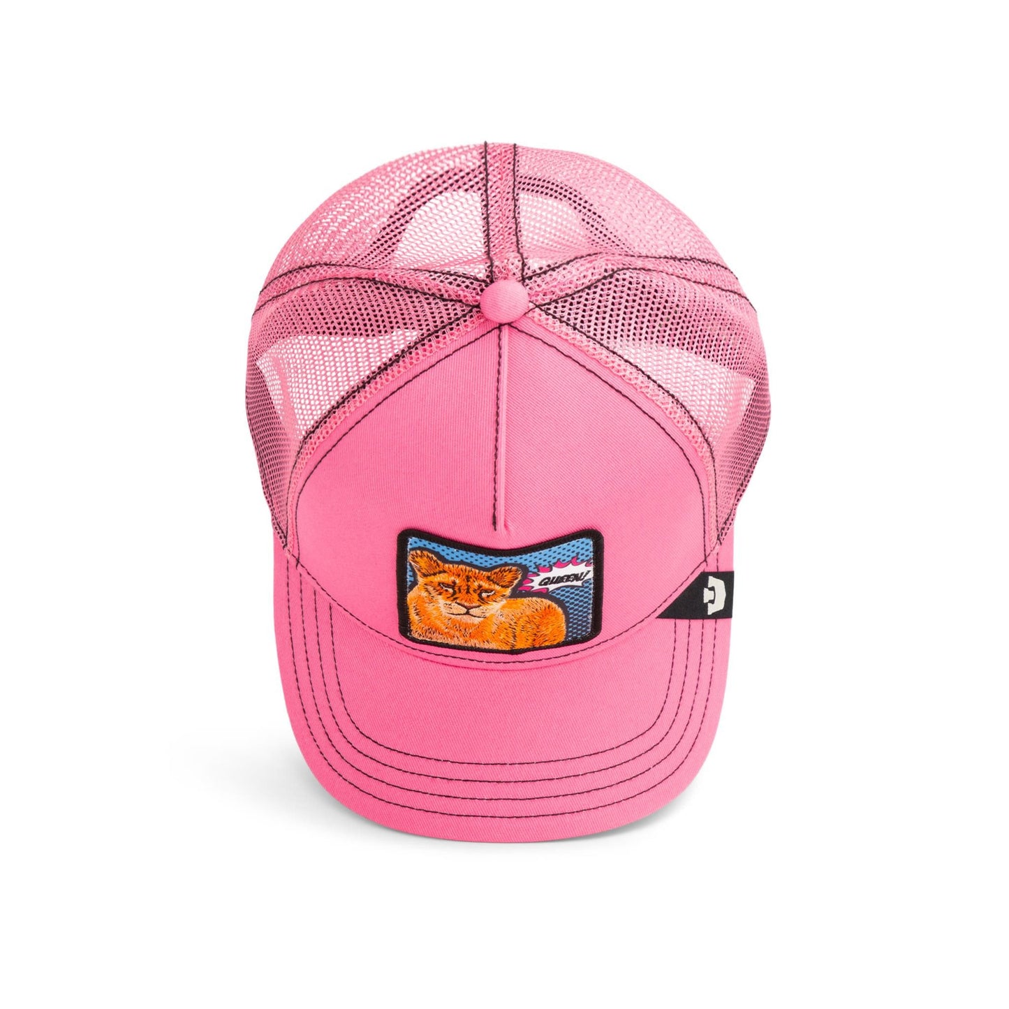 Goorin Bros. Trucker Cap - Popart Queen Lion Frenzy Pink