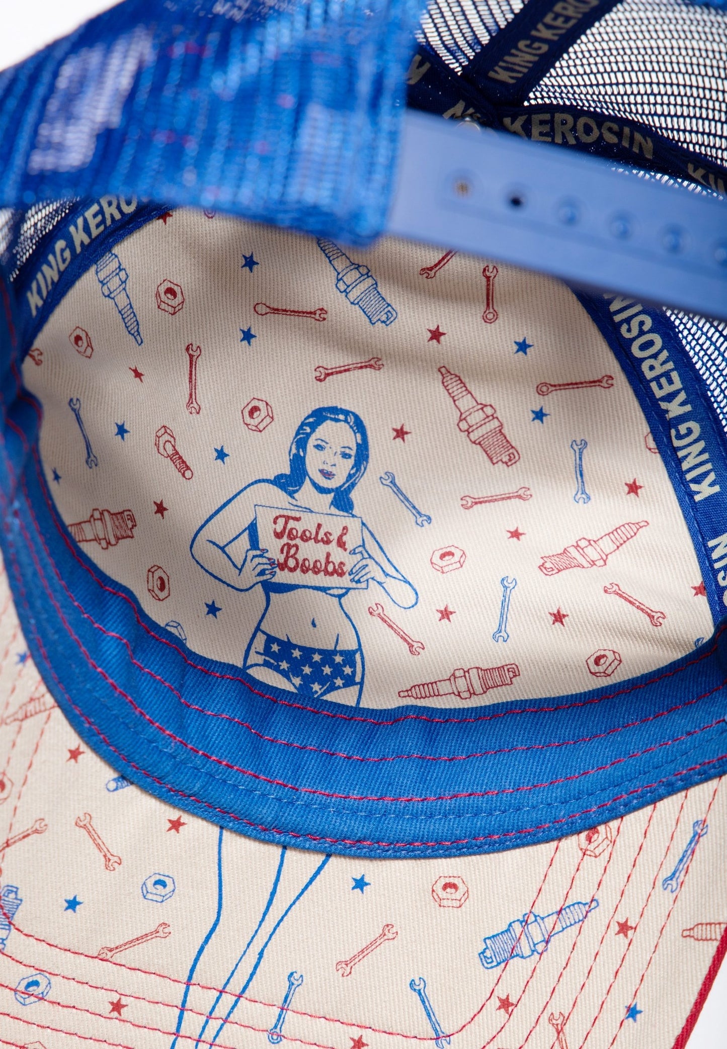 King Kerosin Trucker Cap "Never Grow Up"