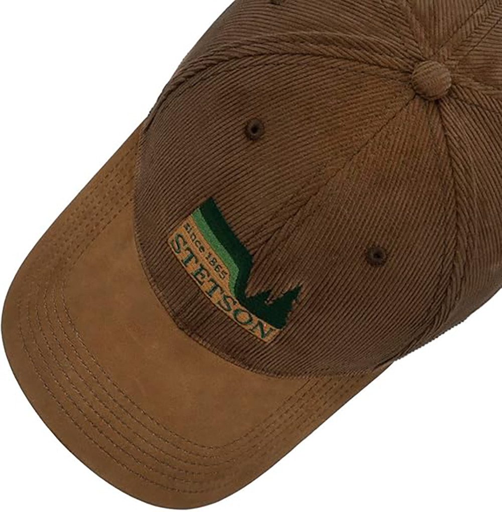 Stetson Cord Woods Basecap - 6 - Braun