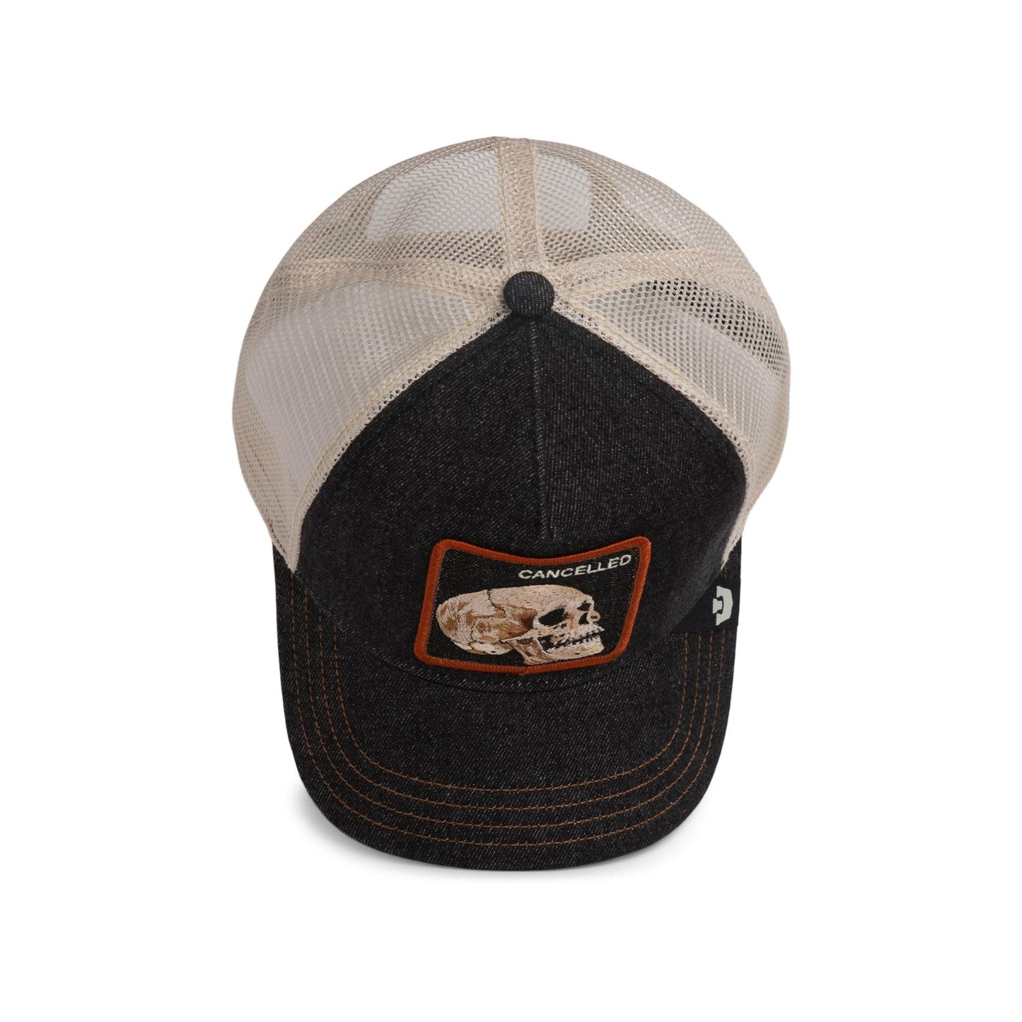 Goorin Bros. Trucker Cap - Skull Cancelled Denim