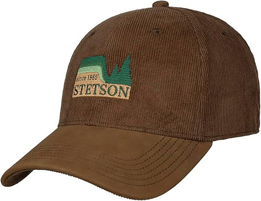 Stetson Cord Woods Basecap - 6 - Braun
