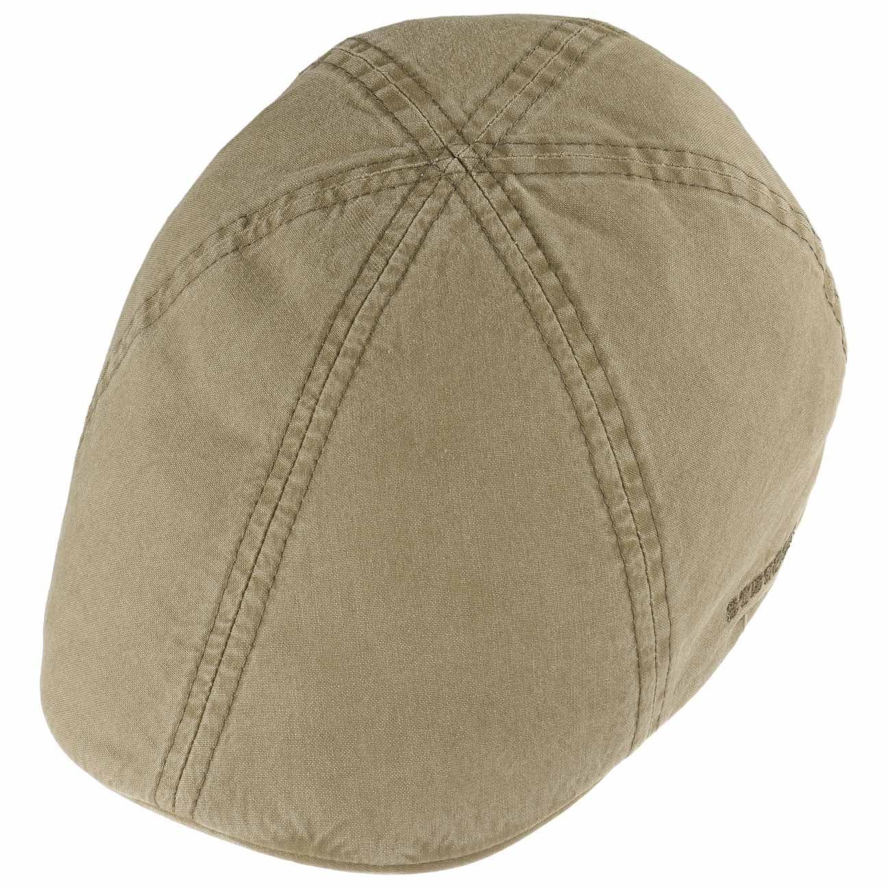 Stetson Texas Organic Duck Cap  - Nachhaltig - Cap aus 100% organischer Baumwolle - Khaki