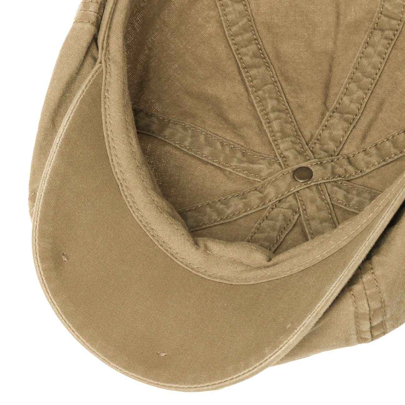 Stetson Hatteras Organic - Nachhaltig - Schirmmütze aus 100% organischer Baumwolle - Khaki