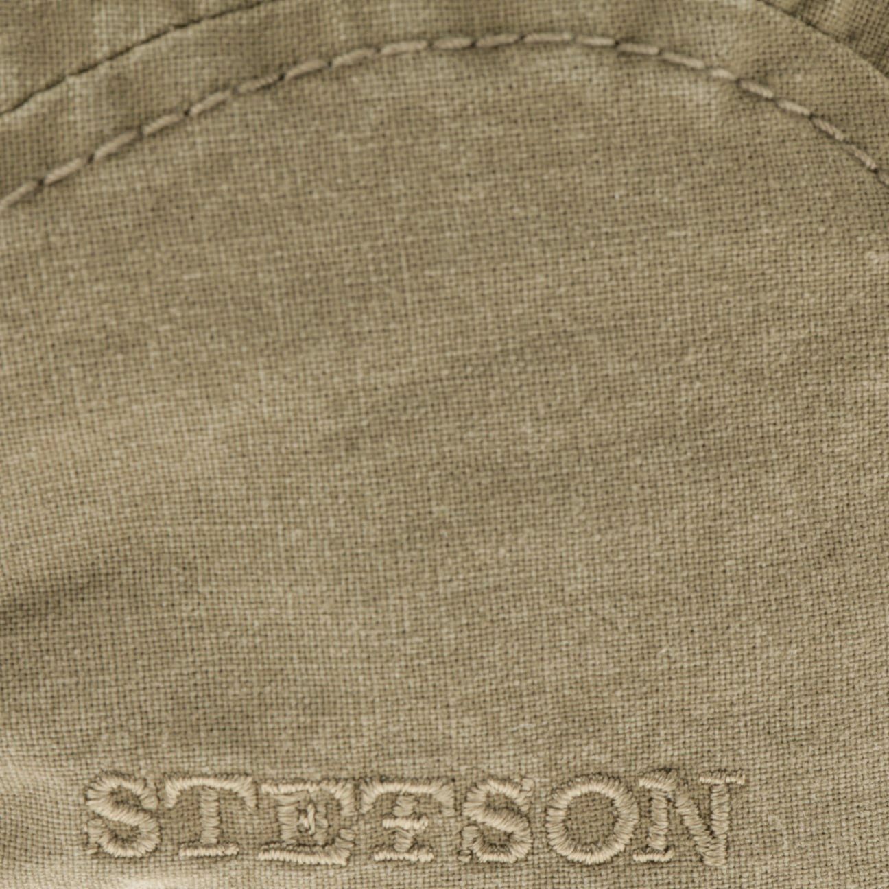 Stetson Madison Organic Ivy Cap  - Nachhaltig - Flatcap aus 100% organischer Baumwolle - Khaki
