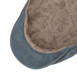 Stetson  Ivy Cap Cotton - Sustainable Cord - Blau