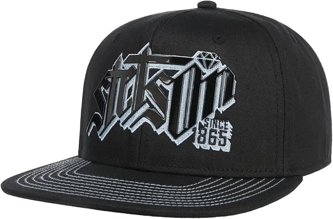 Stetson Flat Brim Diamond Snapback