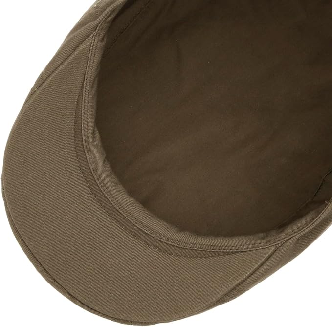 Stetson Madison Cotton Twill Ivy Cap Flatcap aus 100% Baumwolle - Oliv