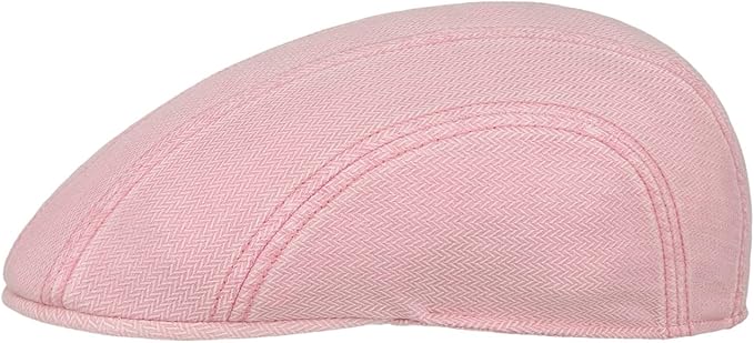 Stetson  Ivy Cap Cotton - Festival - Rosa Fischgrat