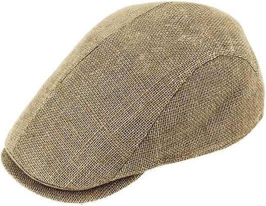 Fiebig Jute Flatcap - Beige