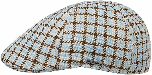 Stetson Texas Bolcott Check - Duck Cap - Kariert