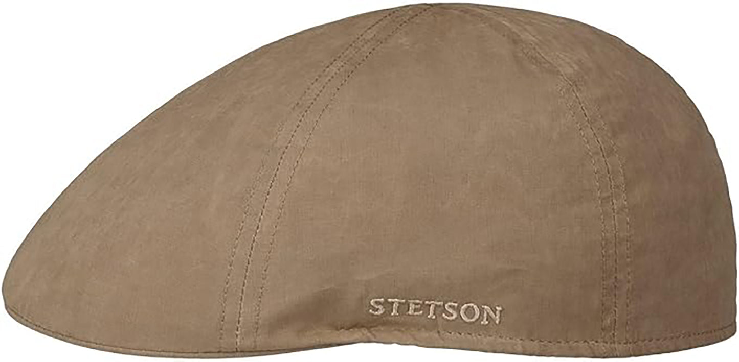 Stetson Texas Waxed Cotton WR - Duck Cap - Wasserabweisend - 7 - Beige
